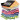 Color Bar rivekarton, ass. farver, A4, 210x297 mm, 250 g, 16x10 ark/ 1 pk.