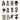 Skumstempler, str. 12x18 cm, tykkelse 15 mm, 12stk.