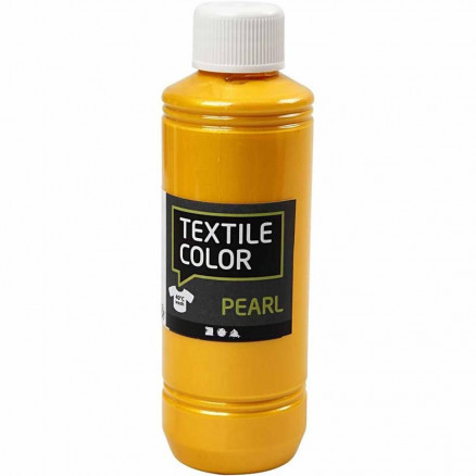 Textile Color, gul, perlemor, 250 ml/ 1 fl.