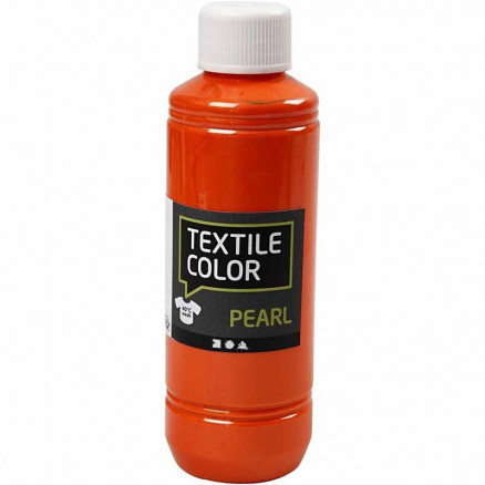 Textile Color, orange, perlemor, 250 ml/ 1 fl.