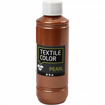Textile Color, kobber, perlemor, 250 ml/ 1 fl.
