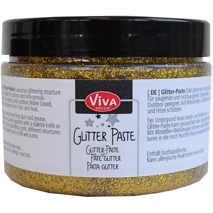 Glitter Paste, guld, 150ml thumbnail