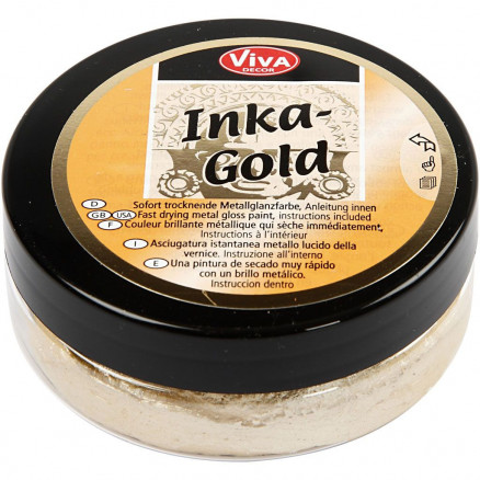 Inka Gold, lys guld, 50ml thumbnail