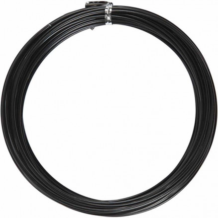 Bonzaitråd / Alu wire Sort 2mm 10m