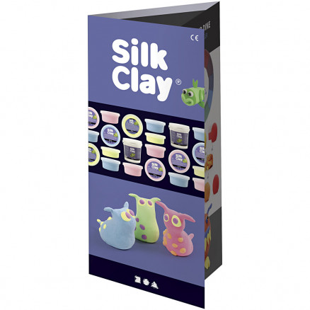 Silk ClayÂ® Brochure, A4 z-fold , Norsk, 1stk.
