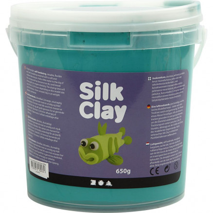 Silk ClayÂ®, grøn, 650 g/ 1 spand