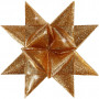 Stjernestrimler, B: 25+40 mm, diam. 11,5+18,5 cm, guld glitter, outdoor, 16strimler, L: 86+100 cm