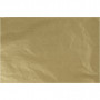 Silkepapir, guld, 50x70 cm, 17 g, 25 ark/ 1 pk.