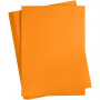 Karton, orange, A2, 420x594 mm, 180 g, 100 ark/ 1 pk.