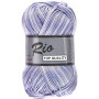 Lammy Rio Garn Print 631 Blå/Lilla/Lavendel 50 gram