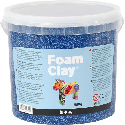 Foam ClayÂ®, blå, 560 g/ 1 spand