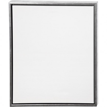 ArtistLine Canvas med ramme, udv. mål 54x64 cm, dybde 3 cm, hvid, anti thumbnail