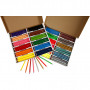 Colortime farveblyanter, ass. farver, L: 17,45 cm, mine 5 mm, JUMBO, 12x12 stk./ 1 pk.
