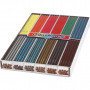 Colortime farveblyanter, metallicfarver, neonfarver, L: 17,45 cm, mine 3 mm, 144 stk./ 1 pk.