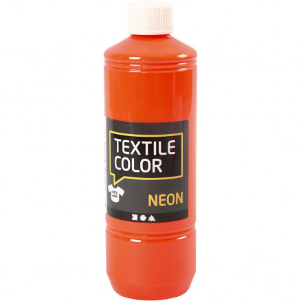 Textile Color, neon orange, 500ml thumbnail