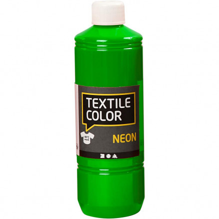 Textile Color, neon grøn, 500ml thumbnail