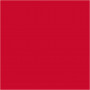 Art Akrylmaling, primær rød, halvblank, halvtransparent, 500 ml/ 1 fl.