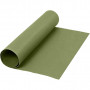 Læderpapir, grøn, B: 50 cm, ensfarvet, 350 g, 1 m/ 1 rl.