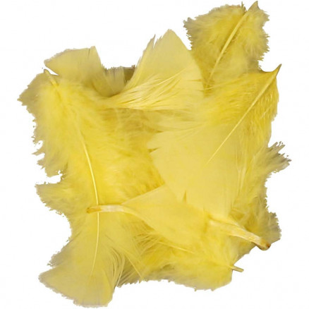 Dun, str. 7-8 cm, gul, 50g