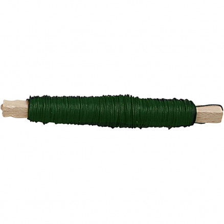 Vindseltråd, grøn, 10x100 g, tykkelse 0,5 mm, 50 m/ 10 pk.