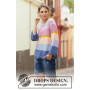 Sonora Sunrise Sweater by DROPS Design - Bluse Strikkeopskrift str. S - XXXL