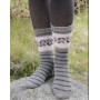 Telemark Socks by DROPS Design - Sokker Strikkeopskrift str. 35/37 - 41/43