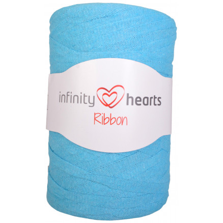 Infinity Hearts Ribbon Stofgarn 17 Blå