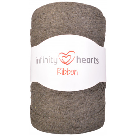 5: Infinity Hearts Ribbon Stofgarn 13 Armygrøn/Mørkegrøn