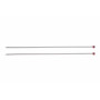 KnitPro Nova Metal Strikkepinde / Jumperpinde Messing 40cm 3,75mm