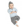 MiniKrea Snitmønster 11410 Babysæt med Hue str. 0-2 år