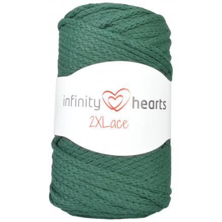 Infinity Hearts 2XLace Garn 14 Flaskegrøn thumbnail