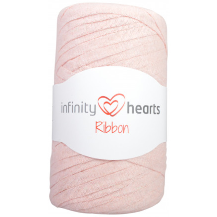 Infinity Hearts Ribbon Stofgarn 22 Lyserød thumbnail