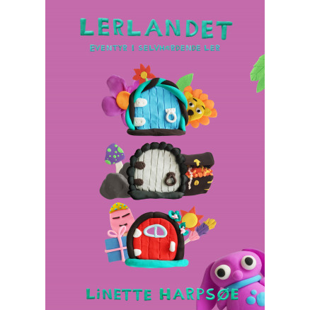Lerlandet - Eventyr i selvhærdende ler - Bog af Linette Harpsøe thumbnail