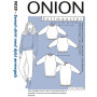ONION Snitmønster Plus 9020 Sweat-Shirt med Dybt Ærmegab Str. XL-5XL