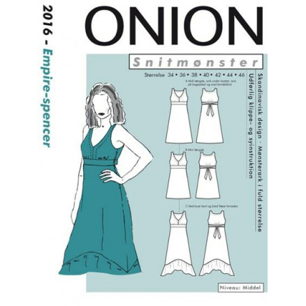 ONION Snitmønster 2016 Empire-Spencer Str. 34-46 thumbnail