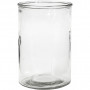 Lysglas, H: 14,5 cm, diam. 10 cm, 6stk.