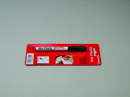 Penol Textile-Pen / Permanent Markeringspind i sort thumbnail