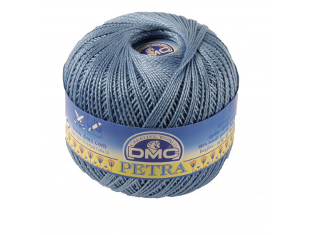 DMC Petra nr. 5 Hæklegarn Unicolor 5799 Lys Jeansblå