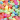 Rørperler, pastelfarver, str. 5x5 mm, hulstr. 2,5 mm, medium, 20000 ass./ 1 spand