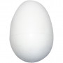 Æg, hvid, H: 12 cm, 25 stk./ 1 pk.