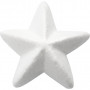 Stjerne, hvid, B: 11 cm, 25 stk./ 1 pk.