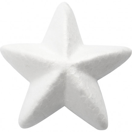 Stjerne, hvid, B: 11 cm, 25 stk./ 25 pk.