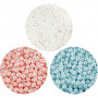 Pearl Clay®, lyseblå, lyserød, råhvid, 1 sæt, 3x25+38 g