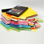 Color Bar rivepapir, A4 210x297 mm, 100 g, ass. farver, ensfarvet papir, 160ass. ark