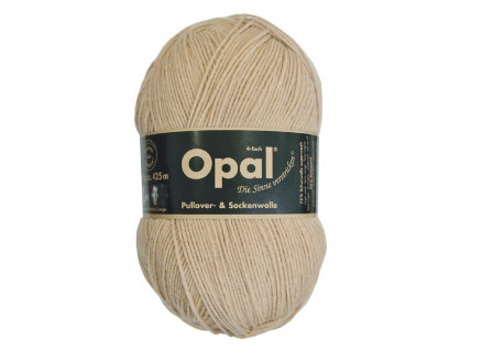 Opal Uni 4-trådet Garn Unicolor 5189 Camel