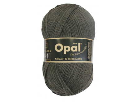 Opal Uni 4-trådet Garn Unicolor 5191 Antrasit Melange thumbnail
