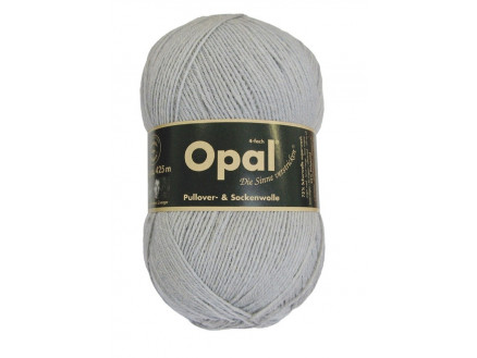 Opal Uni 4-trådet Garn Unicolor 5193 Mellemgrå thumbnail