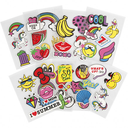 Soft Stickers, ark 12,2x17,75 cm, 8ark thumbnail
