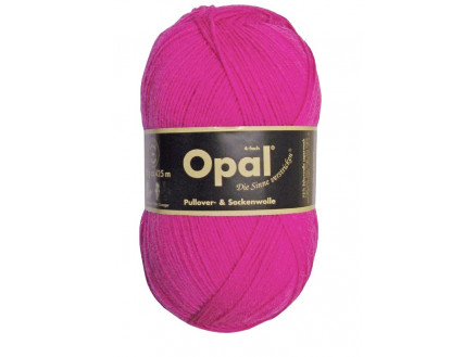Opal Uni 4-trådet Garn Unicolor 5194 Pink