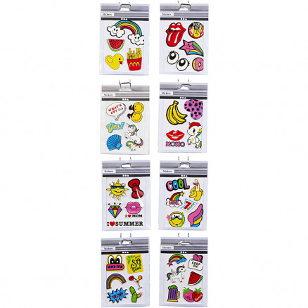Soft Stickers, ark 12,2x17,75 cm, 8x10ark thumbnail